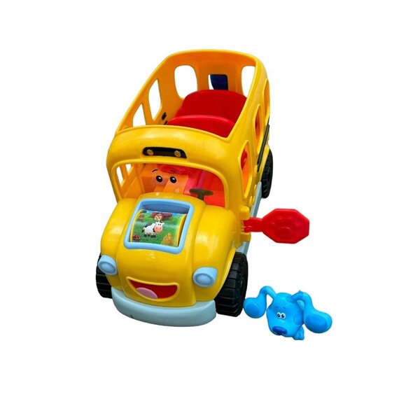 Just Play Blue's Clues & You! Sing-Along School Bus with Microphone - Picture 1 of 8